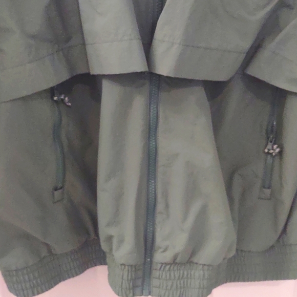 NWOT Old Navy Water-Resistant Performance Zip Jacket Silver Fern Size XXL - Picture 4 of 11
